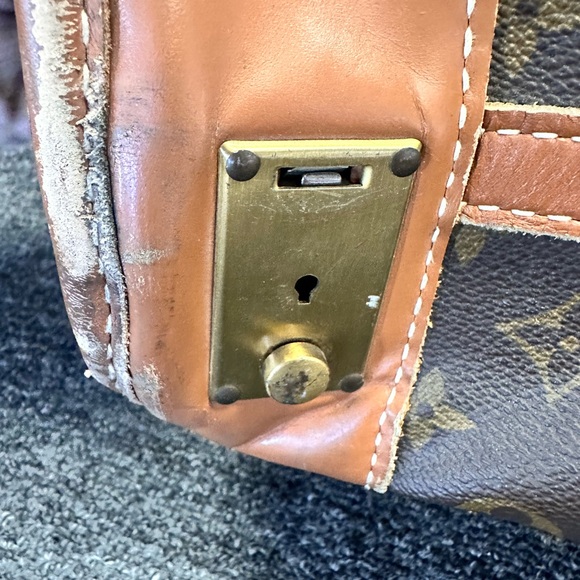 Louis Vuitton Brown Monogram soft big suitcase Bag vintage - Picture 5 of 7